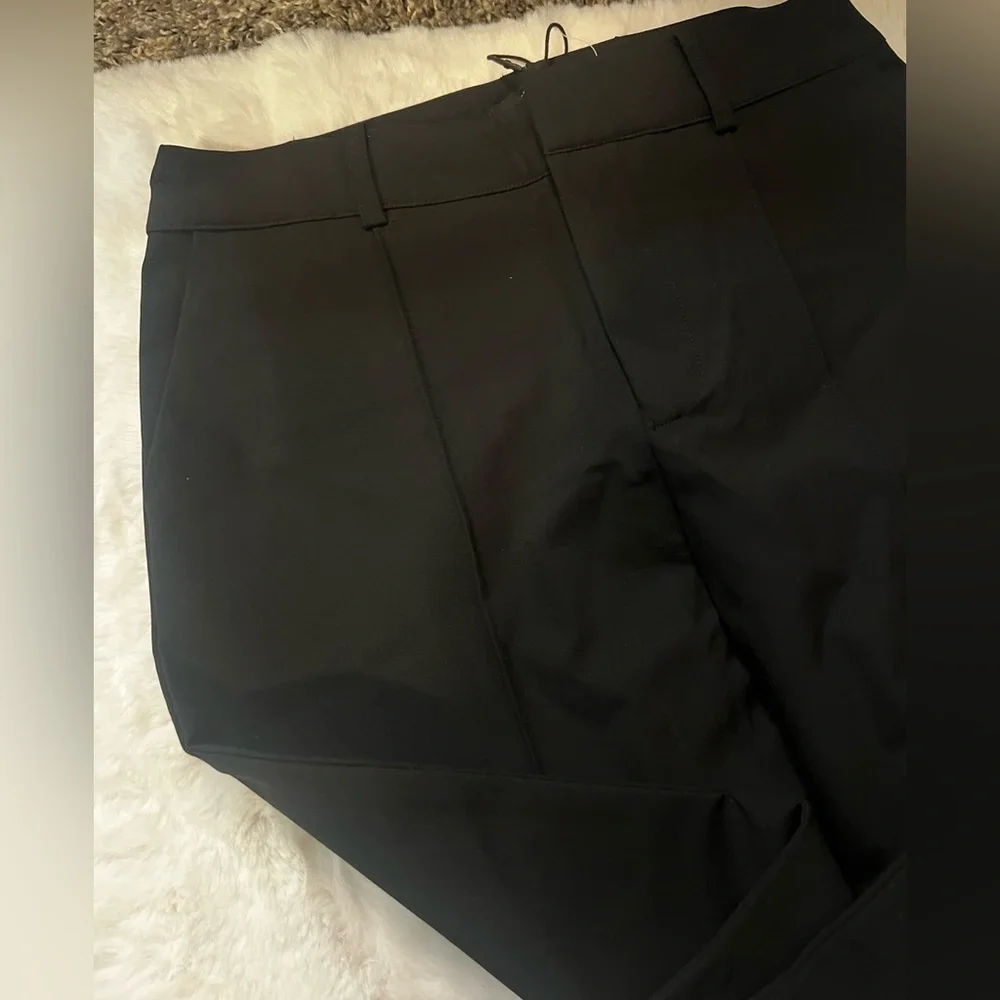 NWT 7 For All Mankind Classic Black Trousers - Picture 5 of 7